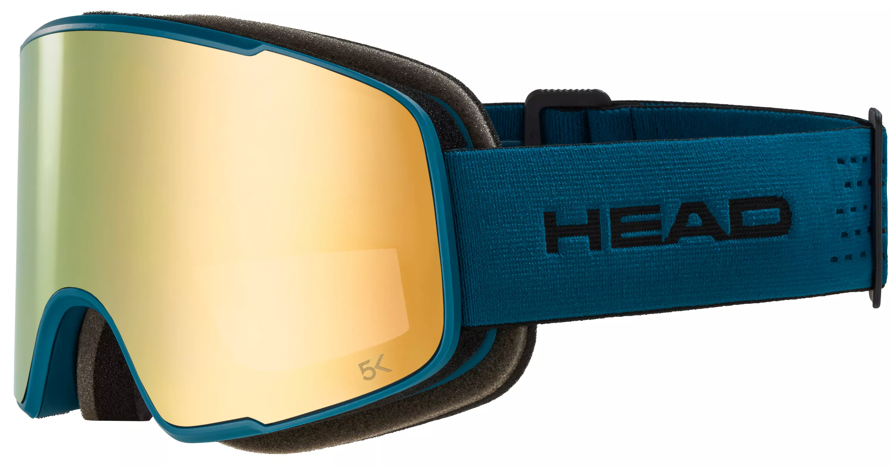 Очки горнолыжные HEAD HORIZON 2.0 5K+SL UNISEX линза 5K + доп линза petrol /gold