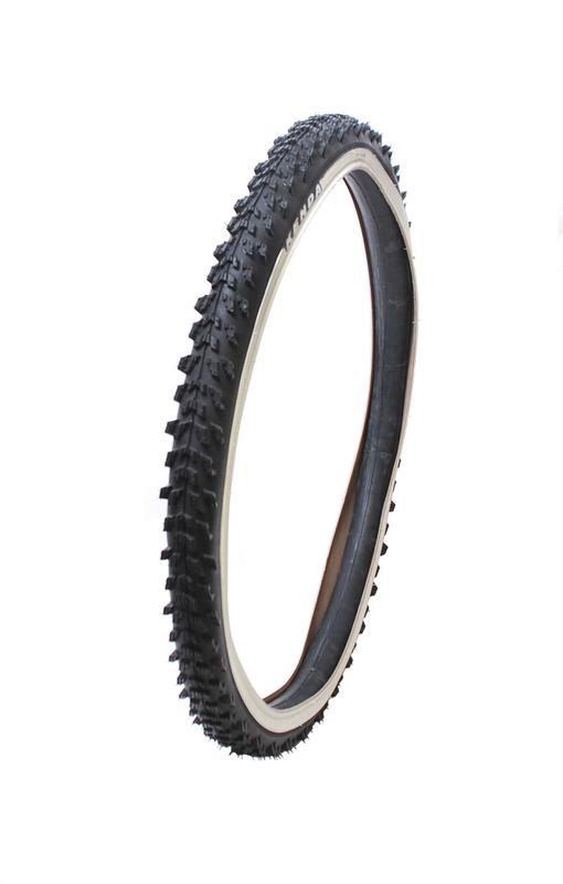 Покрышка 26" KENDA K829 (26x1.95) черн/бел