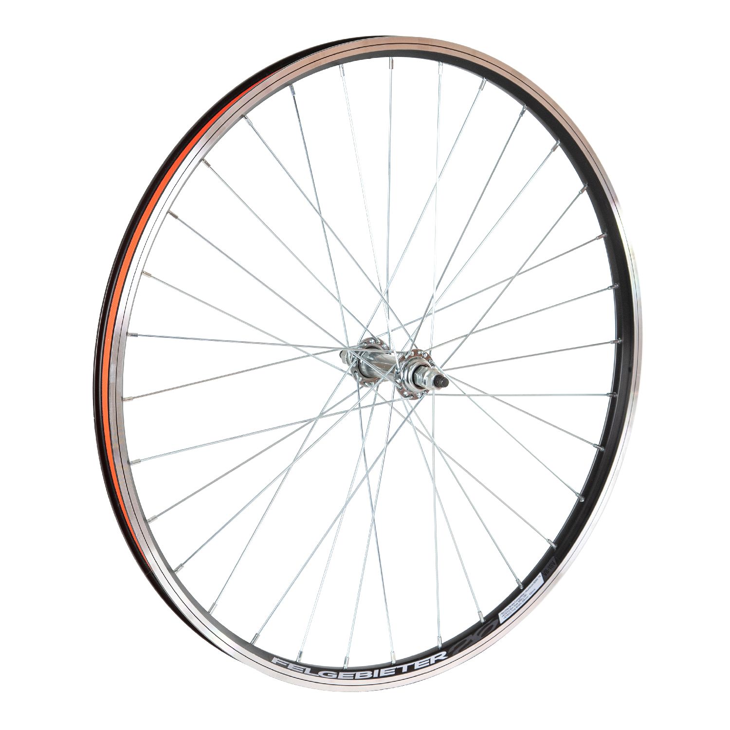 Колесо пер. 26" STINGER DW, сталь.втулка, гайки, V-brake, промподшипники