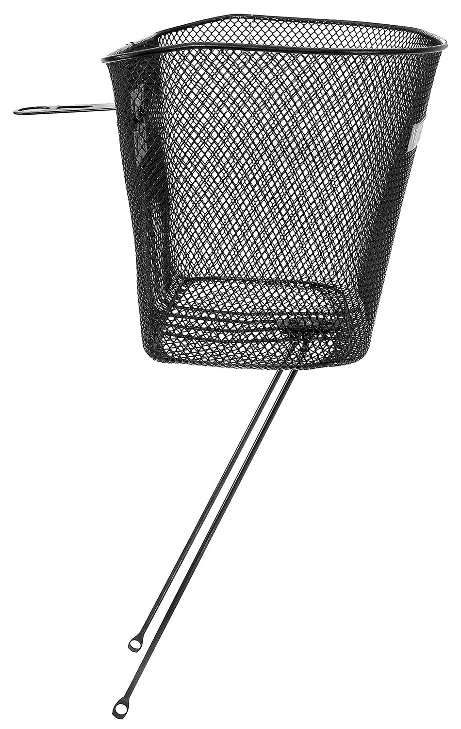 Корзина перед. BASIC 34х25х25/22см д/вилки 1 1/8" на 26-28" сталь черная