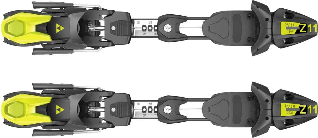 Крепления лыжные FISCHER RC4 Z11 FREEFLEX  BRAKE 85 [D] FL.YELLOW/BLACK