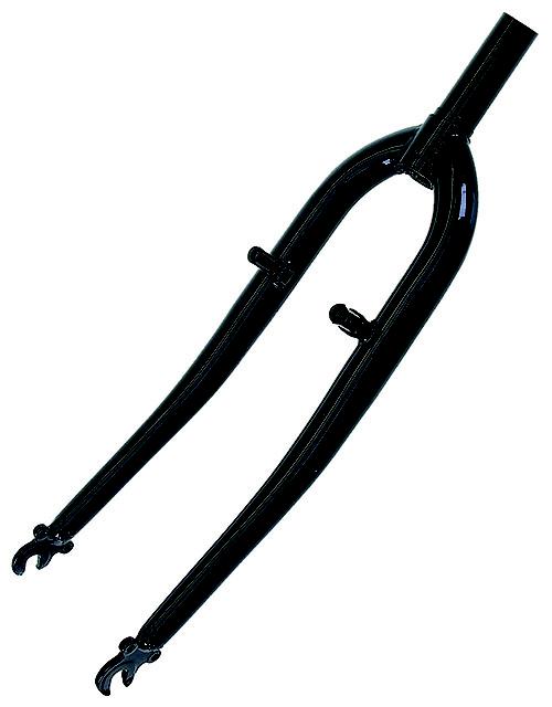 Вилка 26" 1-1/8" сталь, резьбовая, vi-brk, QR