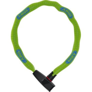 Замок вело ABUS Catena 6806K/75 Neon green цепь с ключем