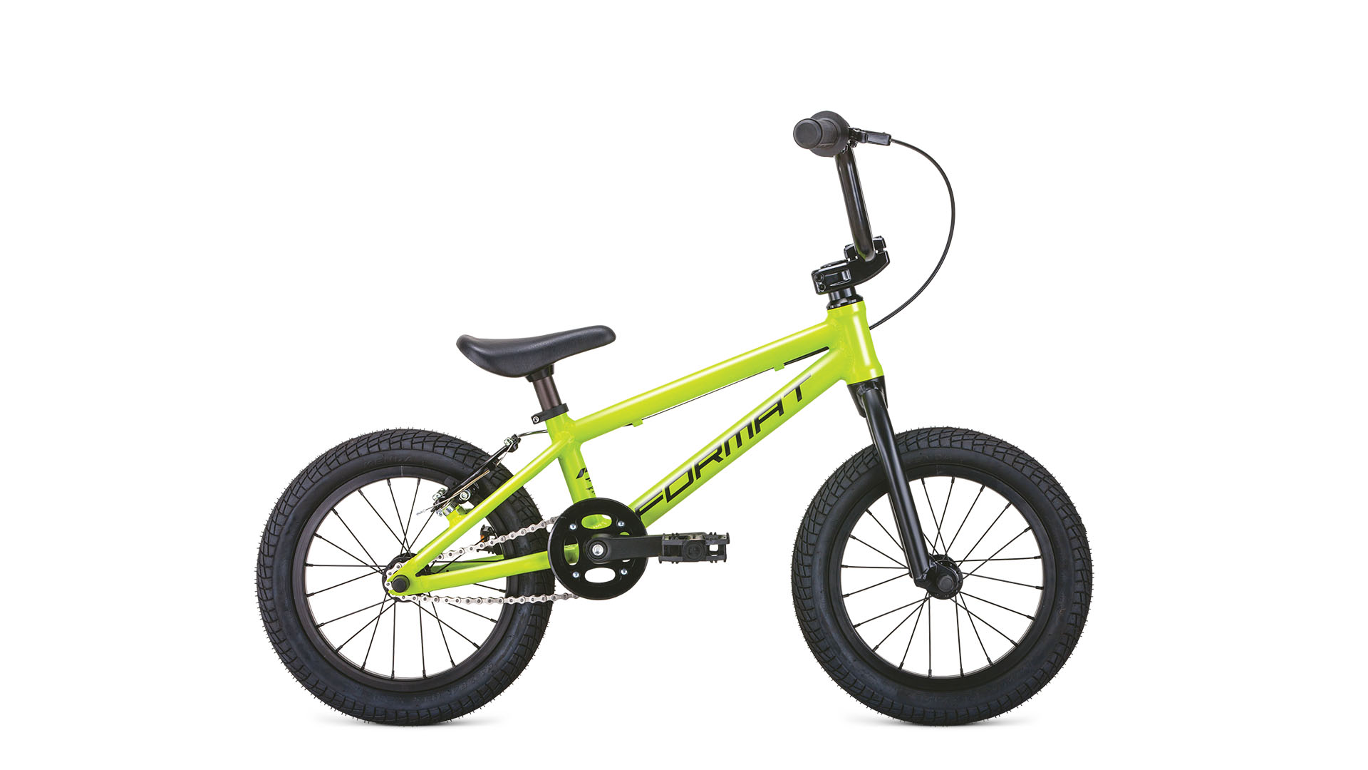 Велосипед 14" FORMAT KIDS BMX 14 желтый мат.