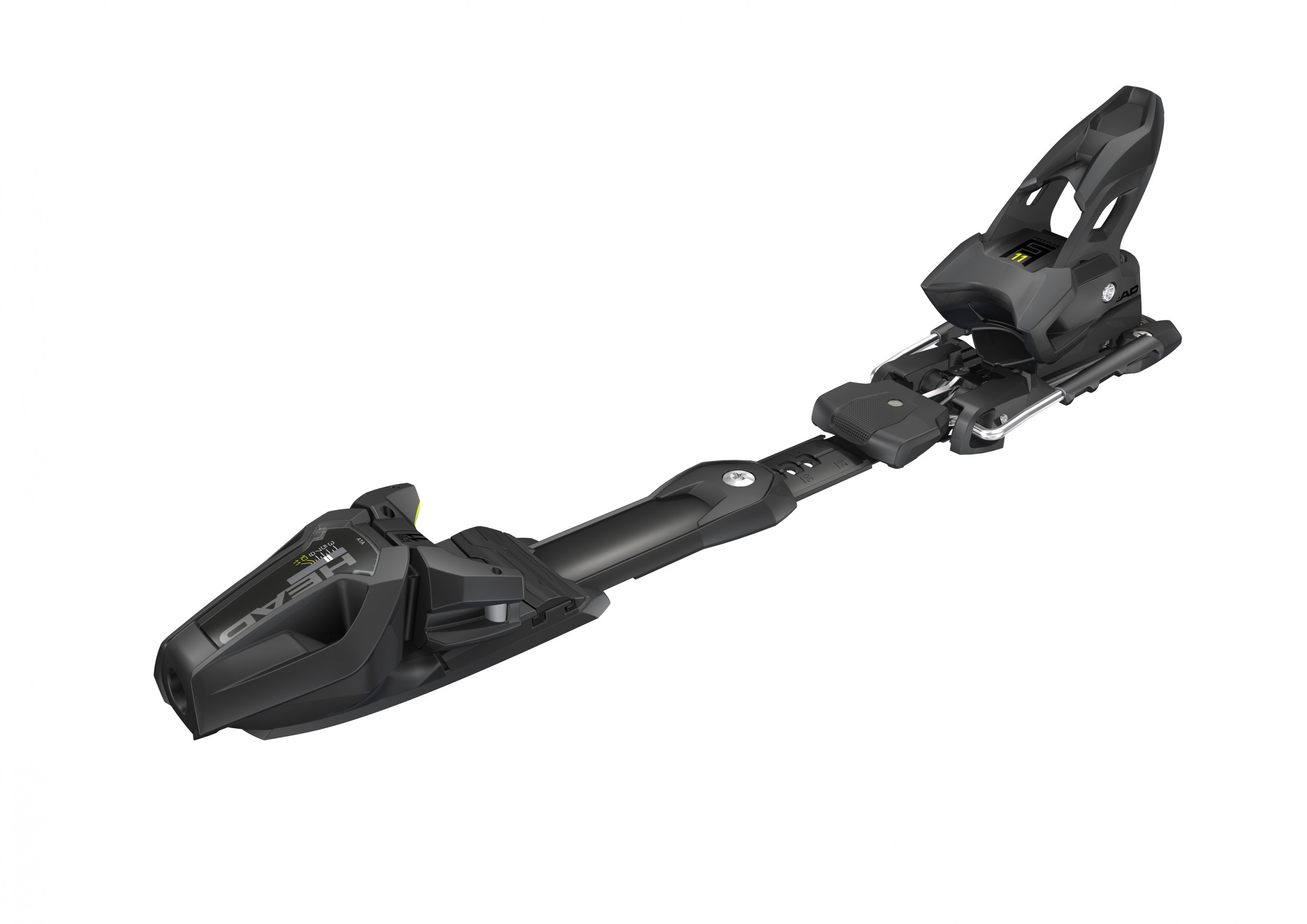 Крепления лыжные HEAD FREEFLEX 11 GW BRAKE 85 [D] matt black-flash yellow
