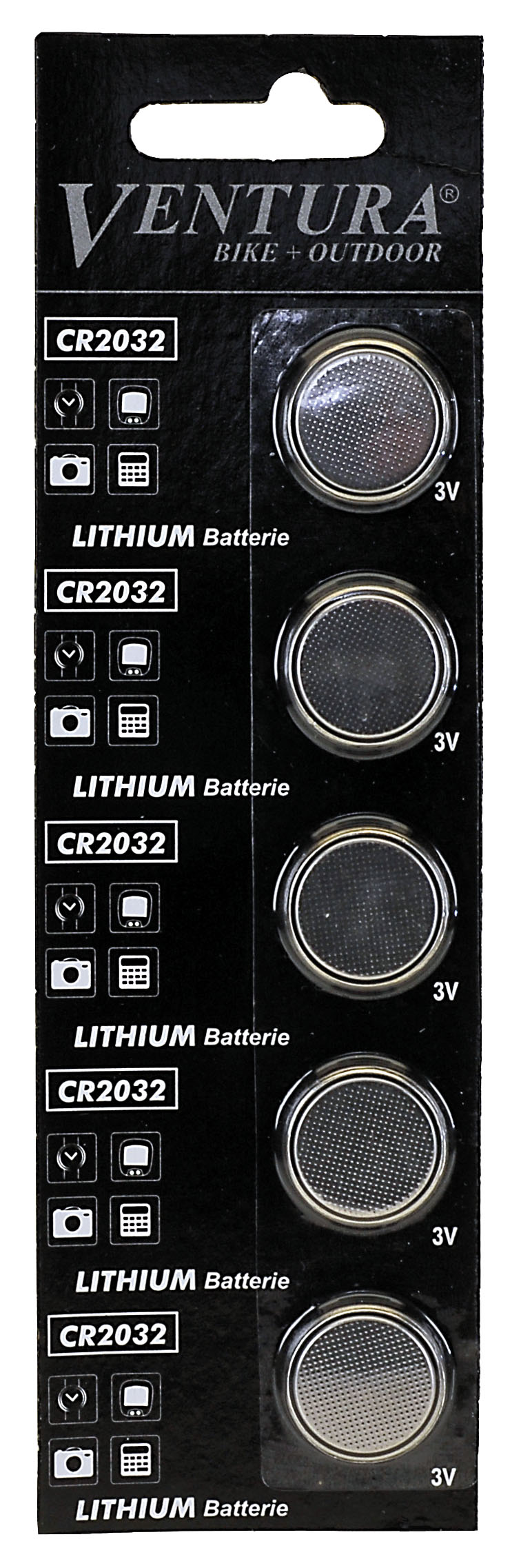 Батарейки литиевые СR2032 5шт. на блистере ABCD