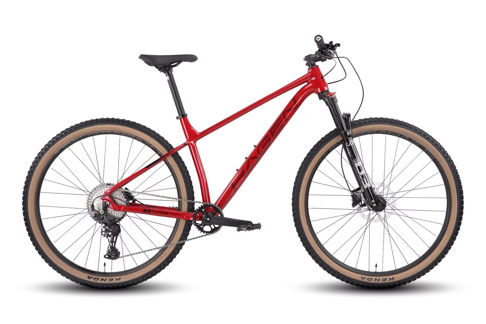 Велосипед 29" 18", HAGEN Three Ten (3.10) L, 2025, королевский красный, металлик