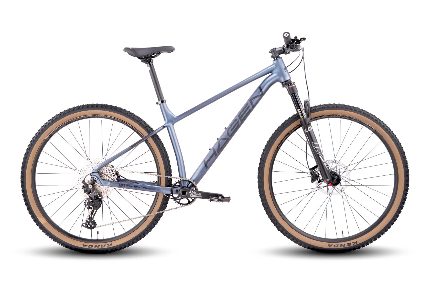 Велосипед 29" 18", HAGEN Three Twelve (3.12) L, 2025, оружейный серый, металлик