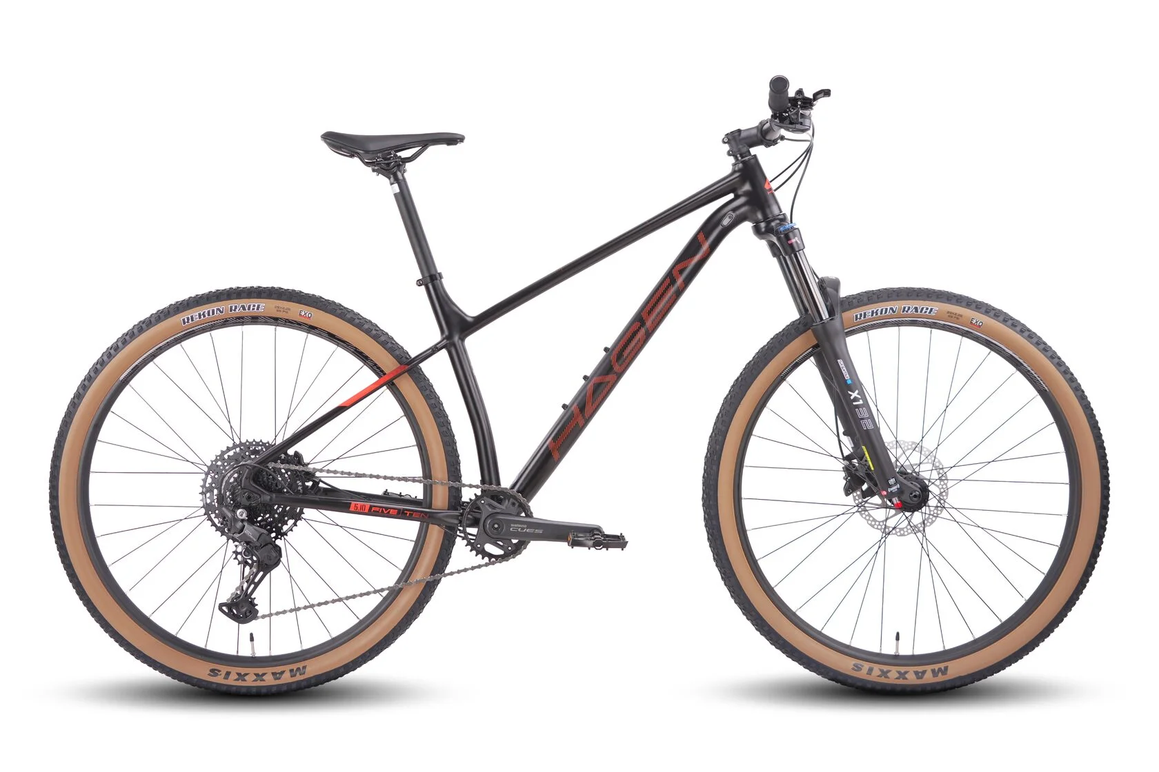 Велосипед 29" 16", HAGEN Five Ten (5.10) S, 2025, металкор, металлик