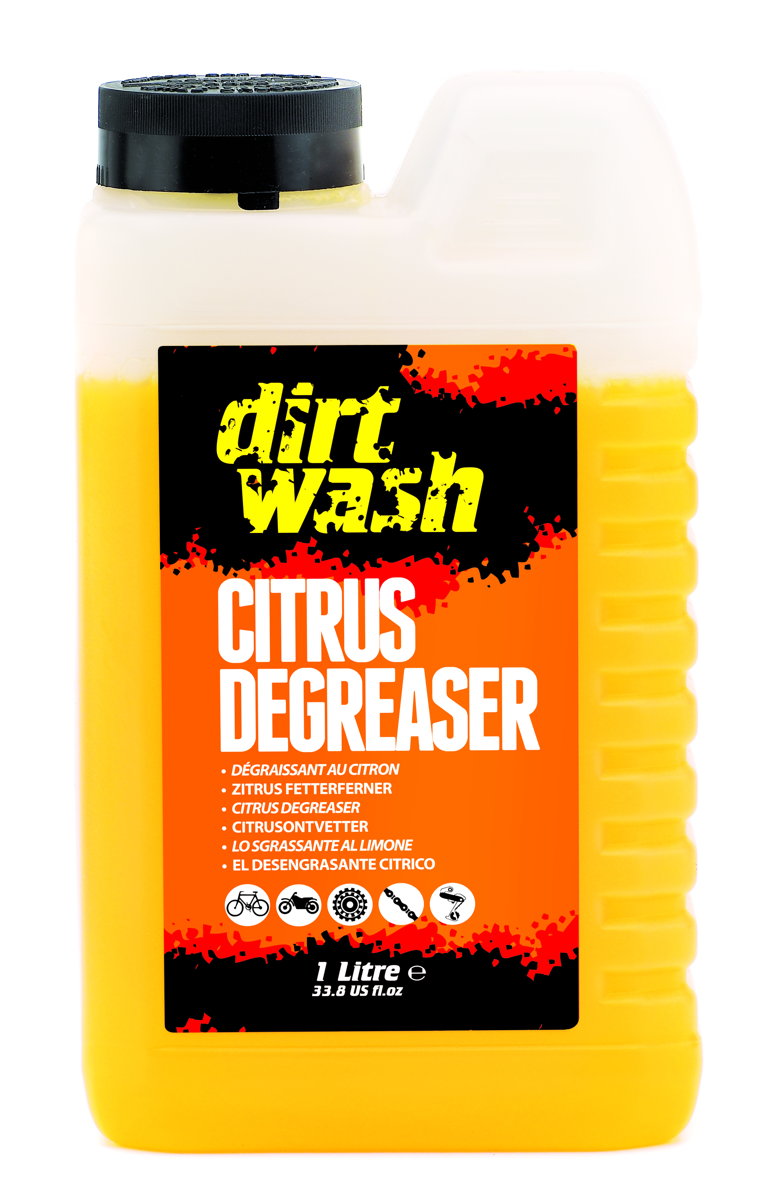 Очиститель WELDTITE для цепи/перекл. DIRTWASH CITRUS DEGREASER жидкий 1л 