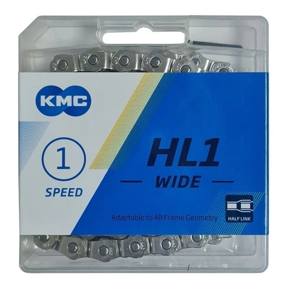 Цепь HL1 WIDE 112L серебристая, в торг.уп.