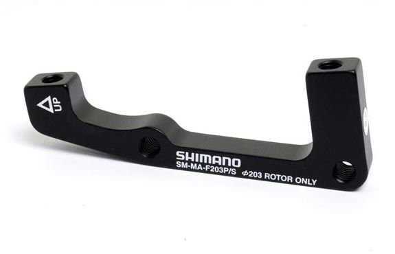 Адаптер дискового тормоза SHIMANO, SM-MA-F203P/S