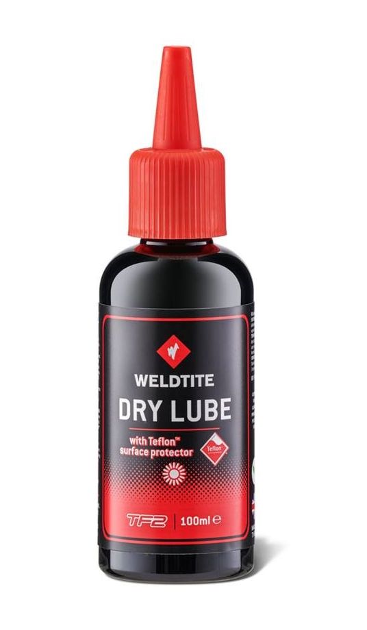 Смазка для цепи WELDTITE с ТЕФЛОНОМ. сухая погода для цепи TF2 PLUS DRY CHAIN LUBRICANT 100мл