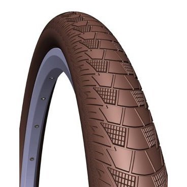 Покрышка 26" MITAS CITYHOPPER V99 26x2.25, коричневая