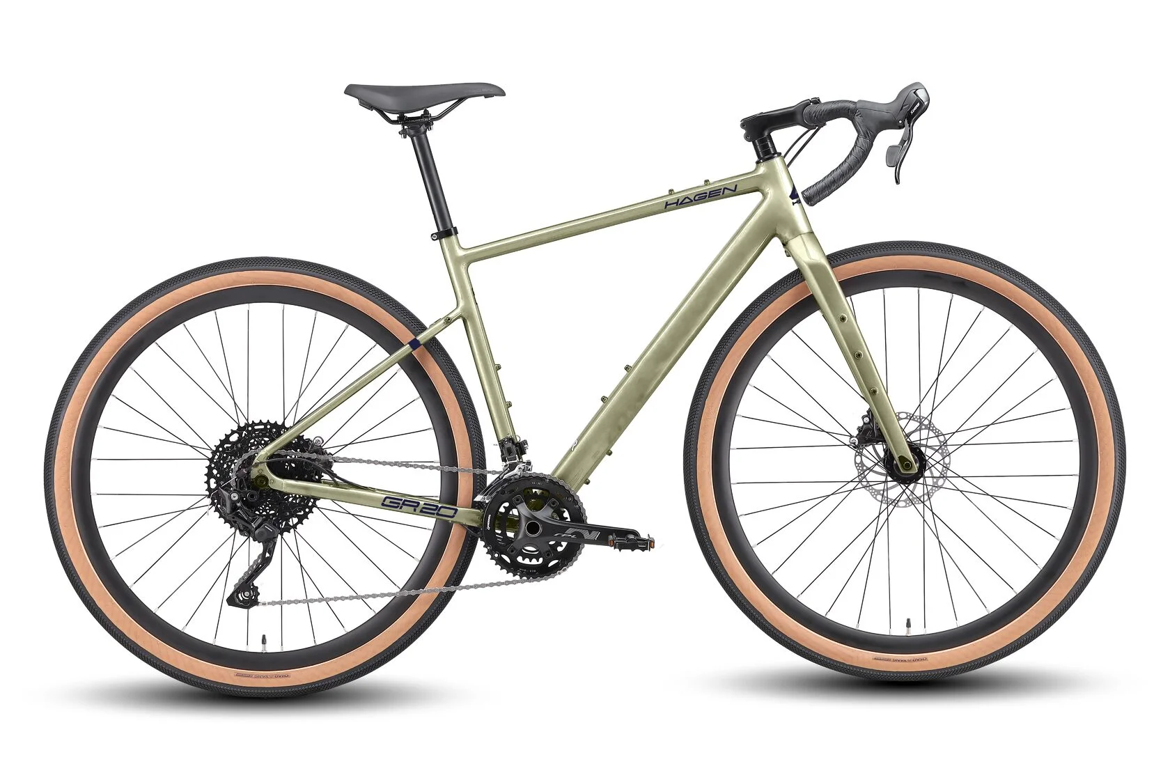 Велосипед 28" 530", HAGEN GR Twenty L(530), 2025, бронза, матовый