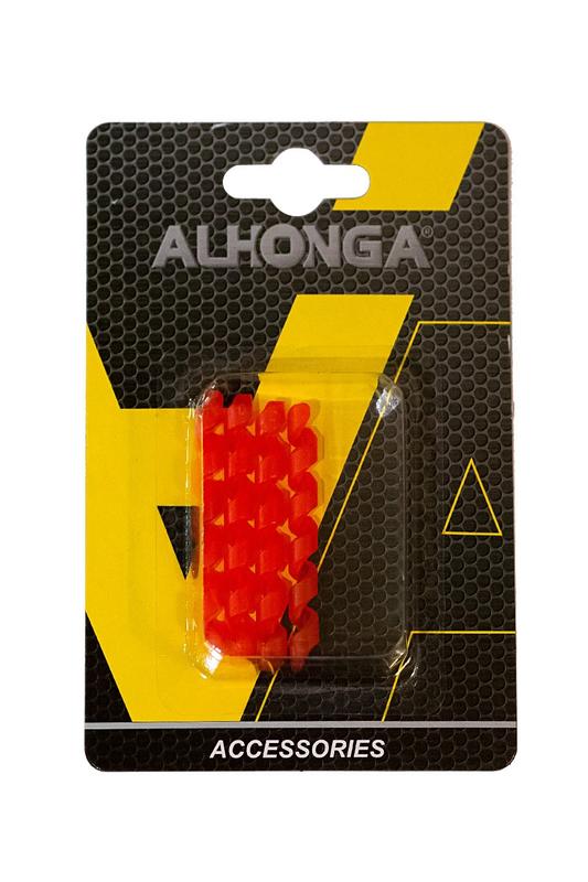 Защита Alhonga рамы на троса набор 4шт 40мм красн