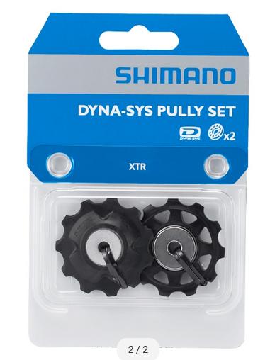 Ролик заднего переключателя SHIMANO, 10ск, верхн+нижн, к RD-M980