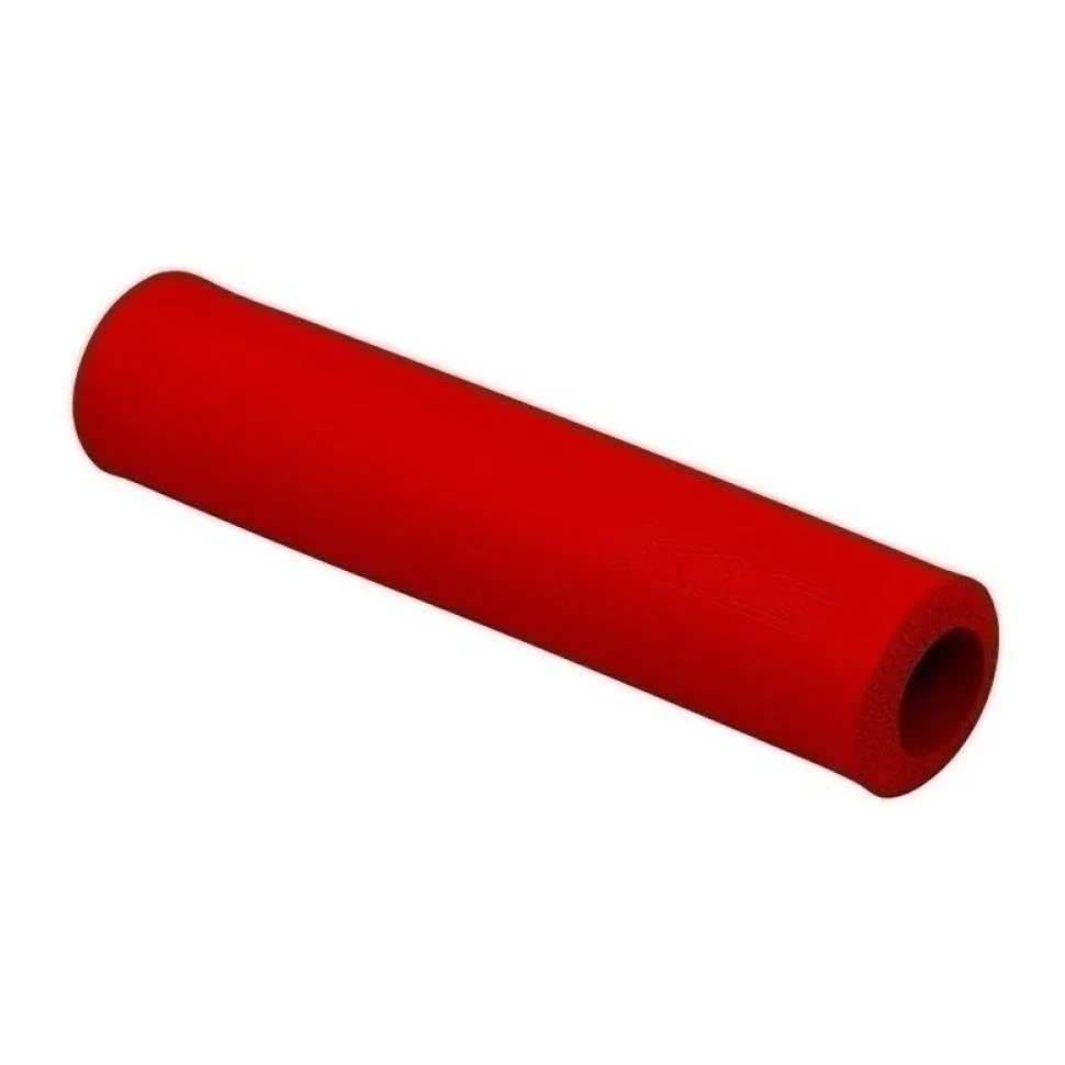 Грипсы Kellys KLS SILICA 130мм, силикон, красный