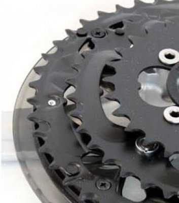 Звезда передняя SHIMANO, FC-M361, 22T черн.