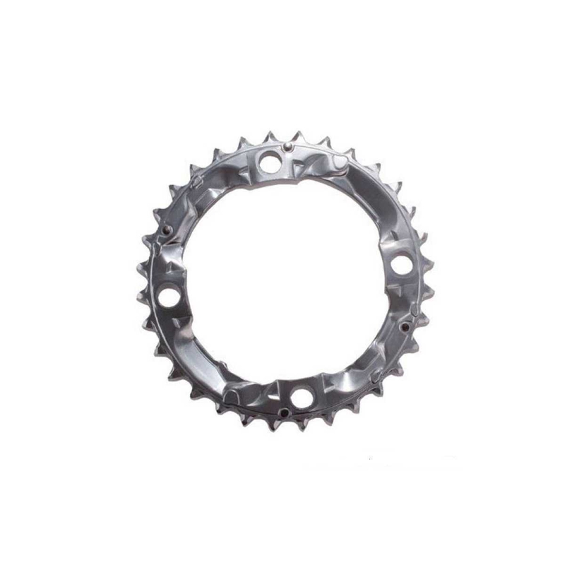 Звезда передняя SHIMANO, FC-M430, 32T сер, защ.