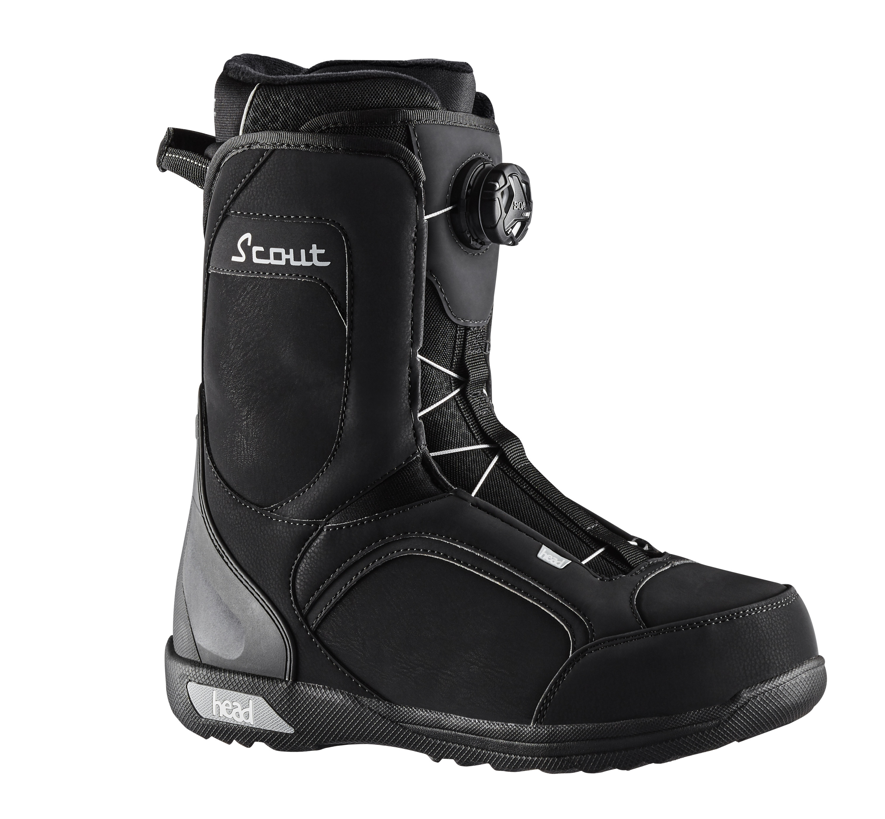 Ботинки с/б 26.0 HEAD SCOUT LYT BOA Coiler black