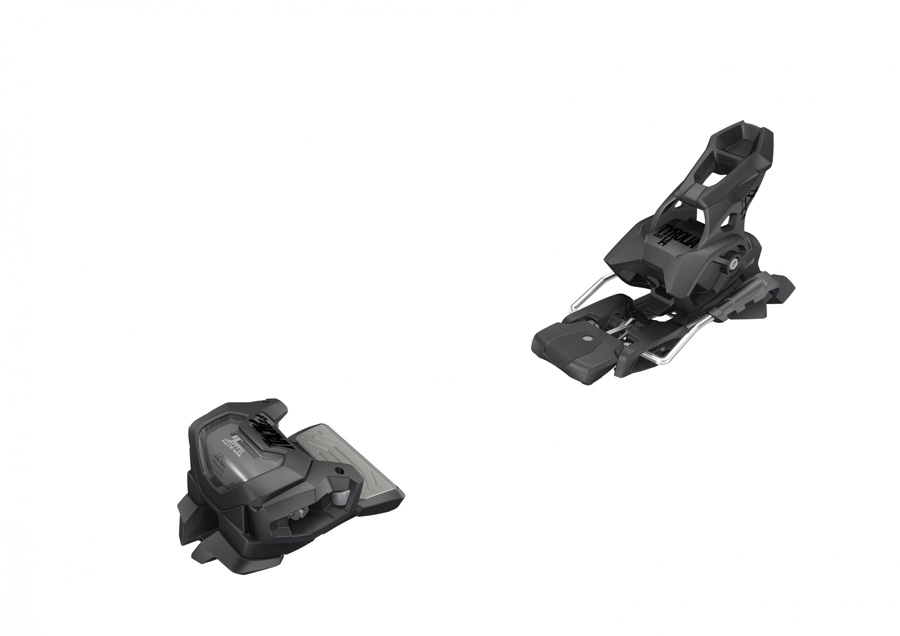 Крепления лыжные TYROLIA ATTACK 14 GW BRAKE 110 [A] solid black