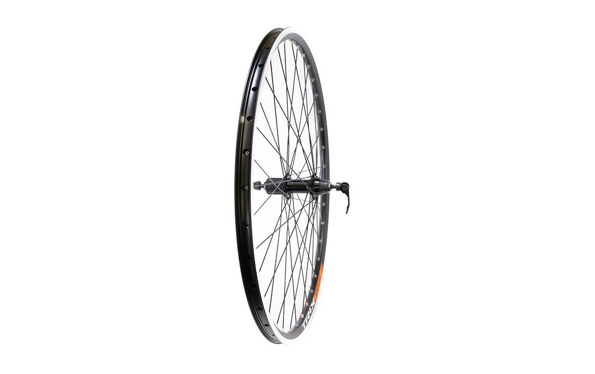 Колесо зад. 27.5" TRIX, двойной, 584х19,4/25х21,4мм, A/V,черный, втулка алюм, под ДИСК, под кассету
