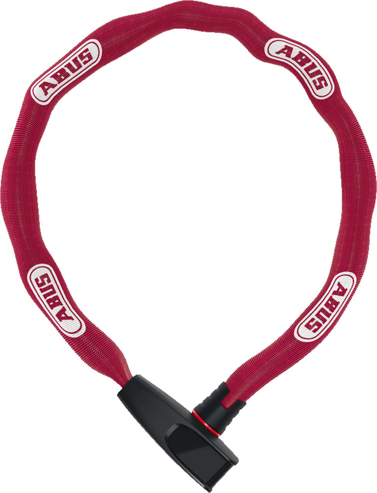 Замок вело ABUS Catena 6806K/85см, коралловый цепь 85см, с ключем