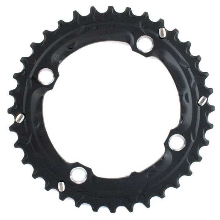 Звезда передняя SHIMANO, FC-M665, 36T черн.