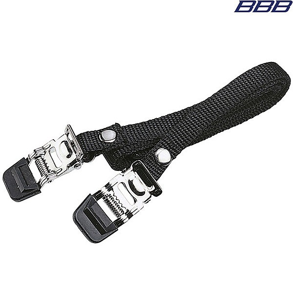 Ремешки для туклипс BBB toeclipstraps BikeandTight Black (б/р)