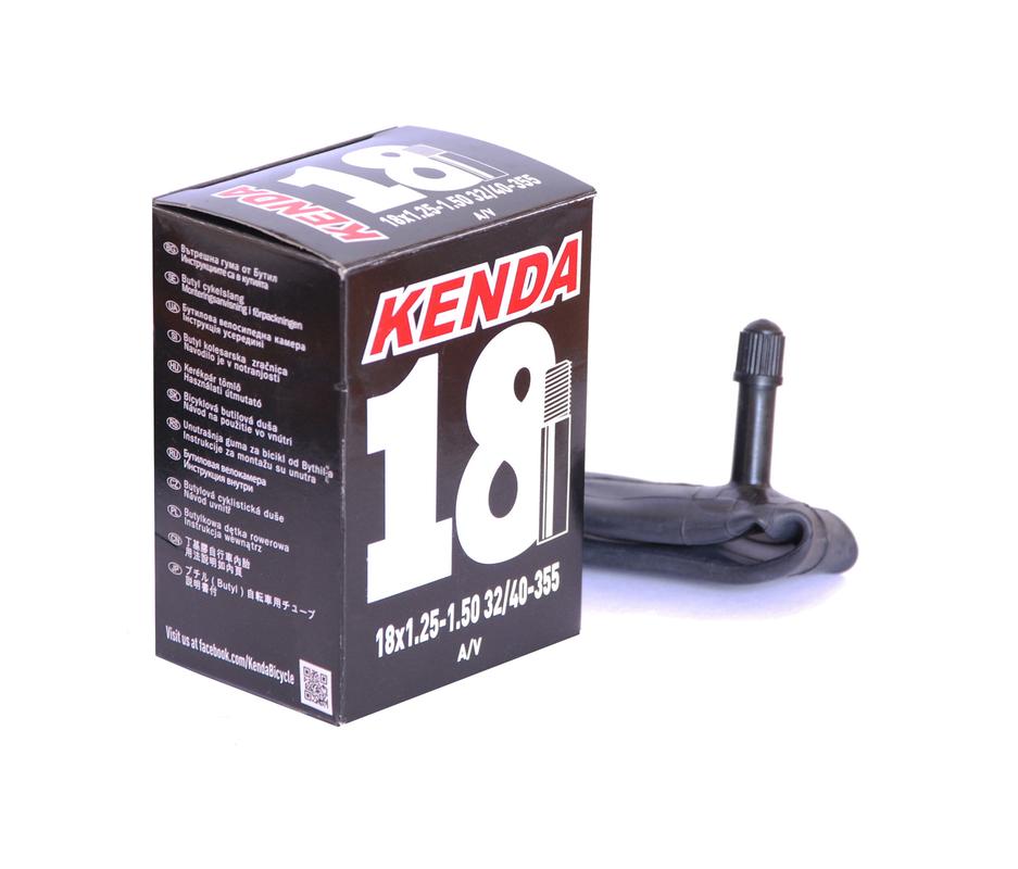Камера 18", Kenda 18x1.25/1.5 узк авто (32/40х355)
