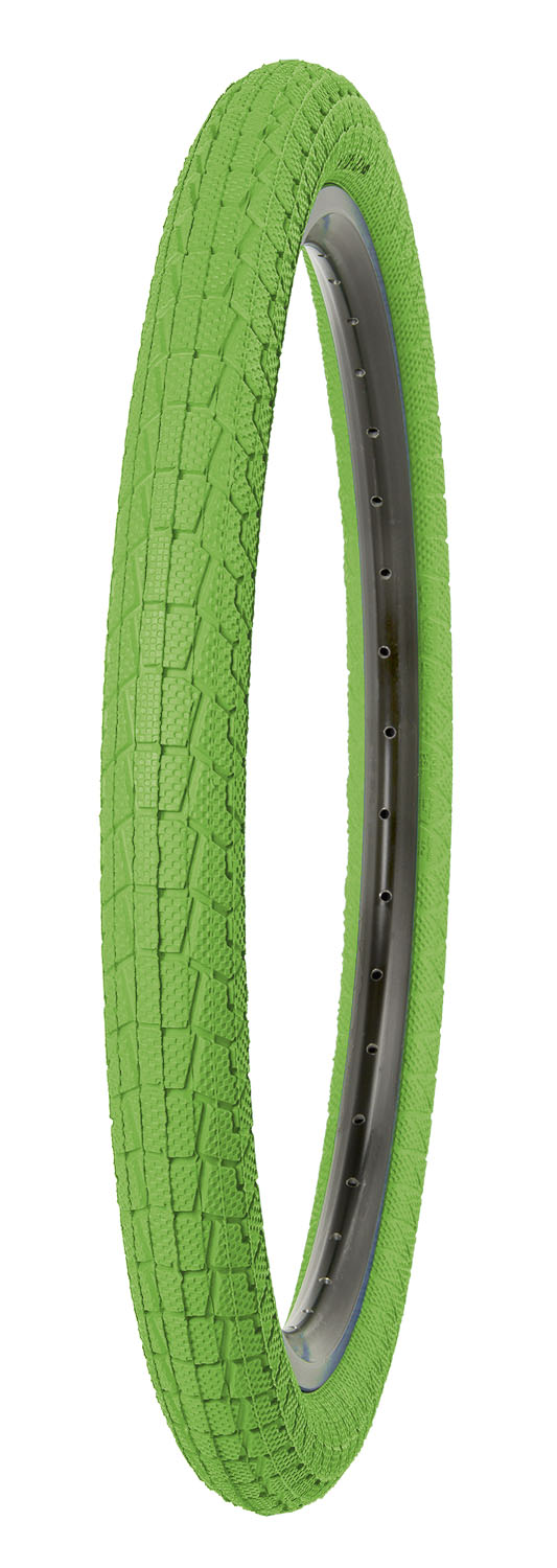 Покрышка 20" KENDA K907 KRACKPOT 20х1.95 (50-406) ЗЕЛЕНАЯ