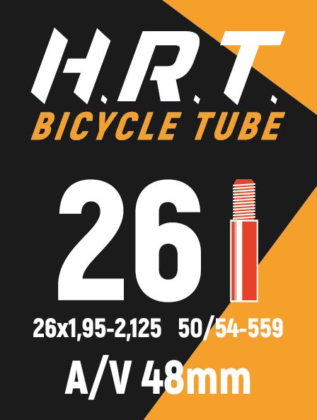 Камера 26", H.R.T. 1,95-2,125 (50/54-559) авто 48mm, нипель