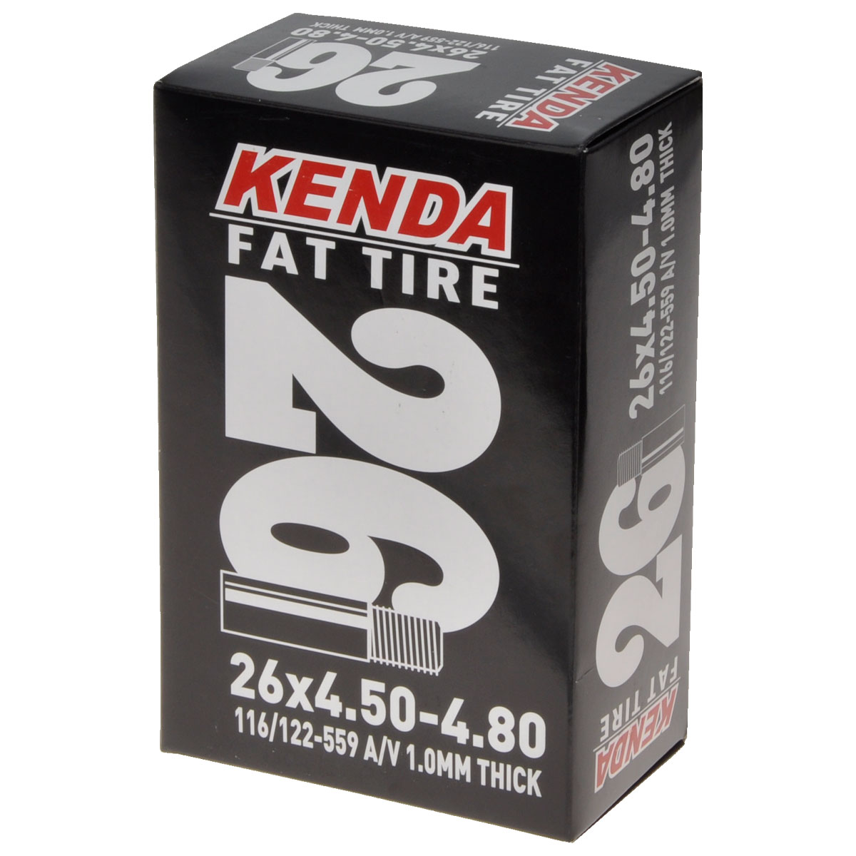 Камера 26", KENDA 4,50-4,80 д/FAT BIKE (116/122-559) авто 48мм