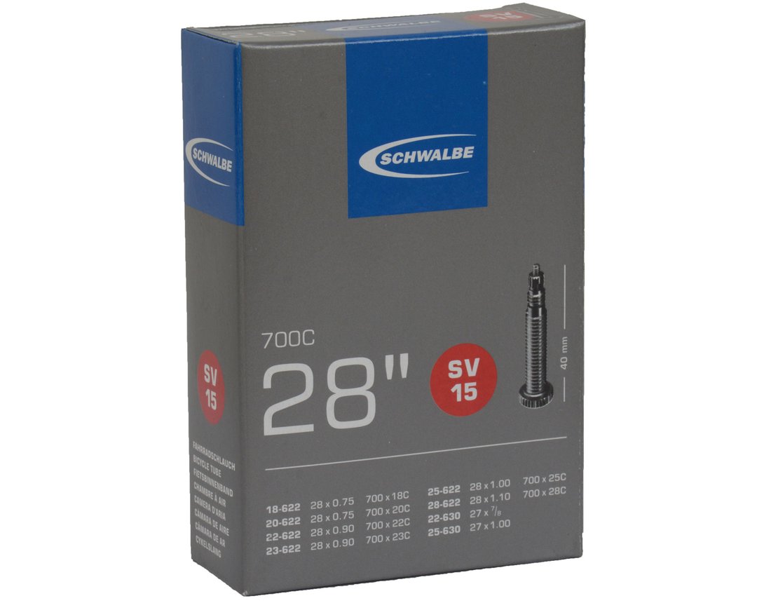 Камера 28", SCHWALBE SV15 (18/28-622/630) FV40