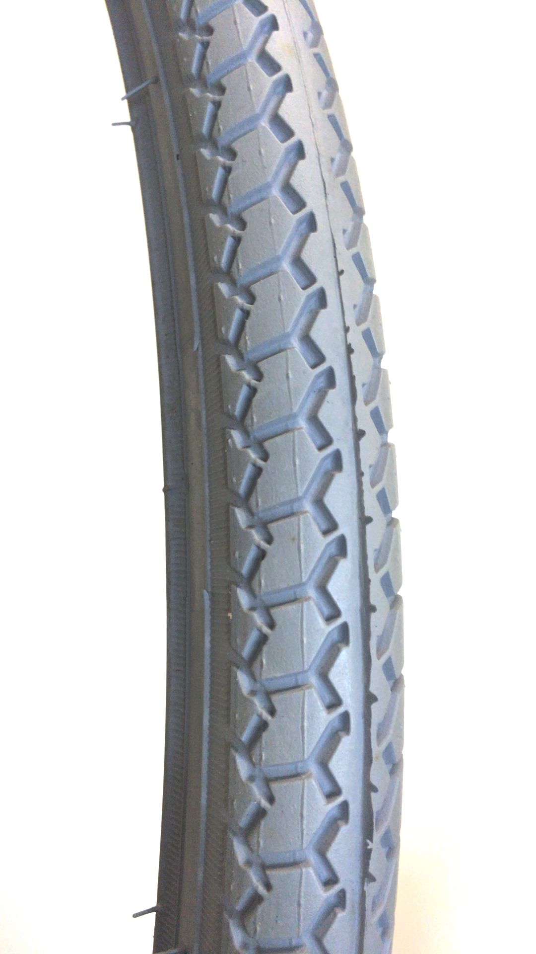Покрышка 22" H.R.T. 22x1 3/8 (37-501) серая, европ. вело P1013