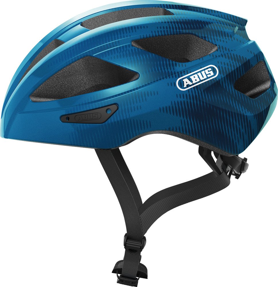Шлем ABUS MACATOR steel blue L (58-62)