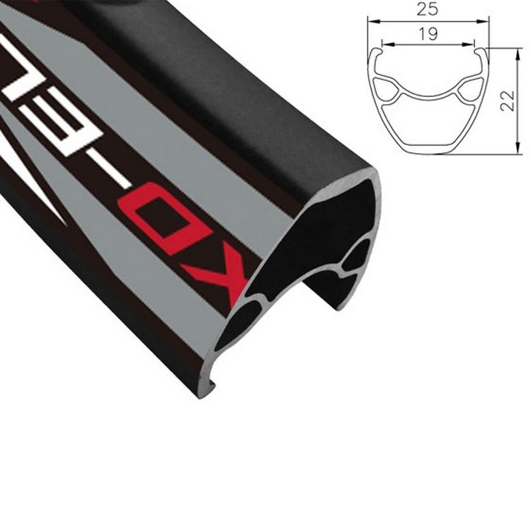 Обод 27.5" ALEXRIMS XD-ELITE 650Вх19ммх36Н, A/V, двойной, D, SSE, чёрный