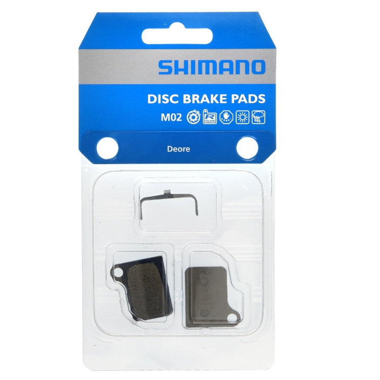 Тормозные колодки SHIMANO M02 к BR-M555, пласт