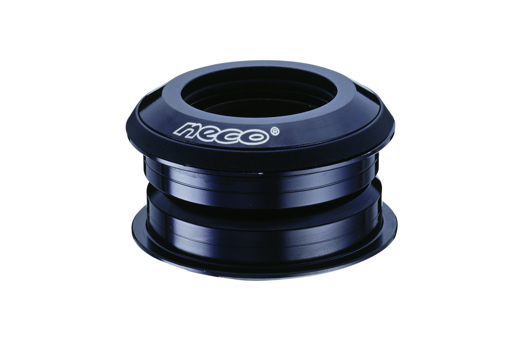 Рулевая колонка 1 1/8" SInt, Neco промподшипники 41x36°x45°, крышка 5мм, чёрная