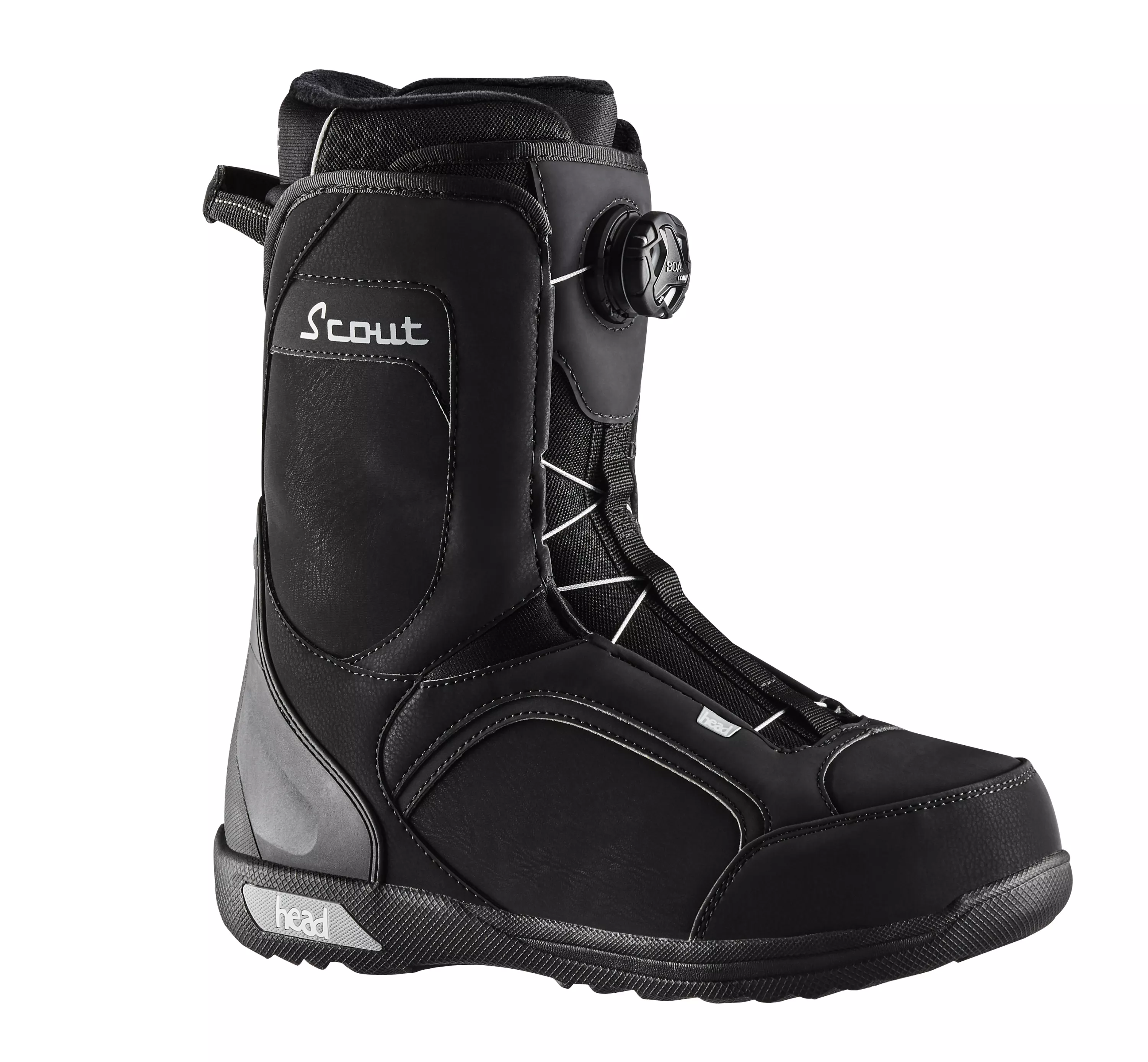 Ботинки с/б 28.0 HEAD SCOUT LYT BOA Coiler black