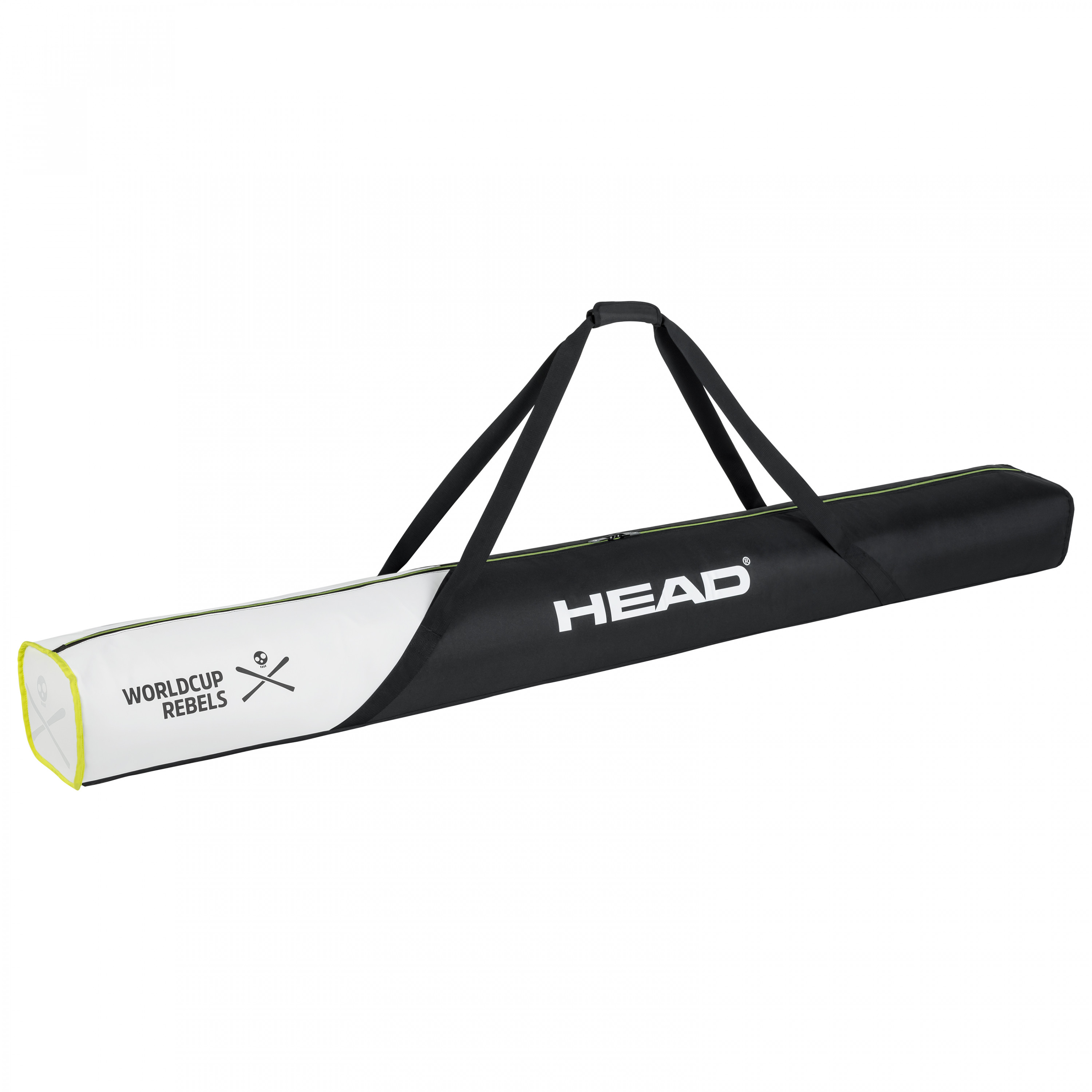 Чехол горнолыжный 197, HEAD Rebels Single Skibag на 1 пару лыж, white/blac