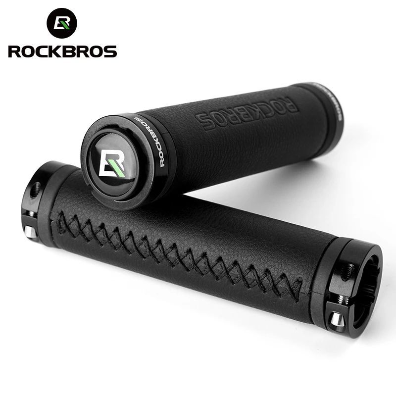 Грипсы с замком ROCKBROS черные