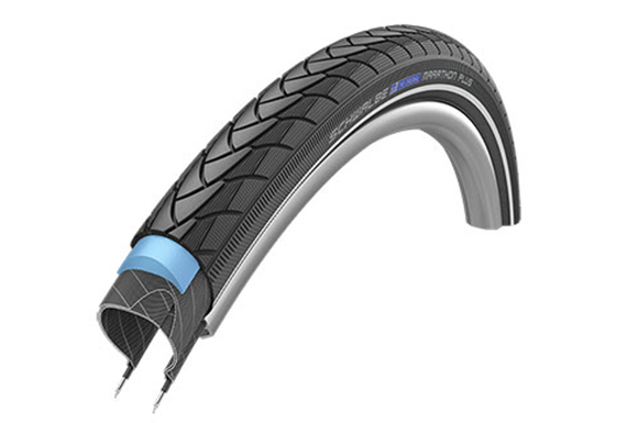 Покрышка 26" SCHWALBE 26x1.75 (47-559) MARATHON PLUS Perf, SmartGuard СУПЕР АНТИПРОКОЛ, TwinSkin