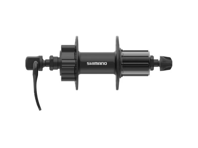 Втулка зад. 32H 8/9-скор. Tourney TX506, 32 отв, 6-болт, QR 166мм, цв. черн. Old 135мм.